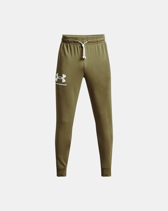 Under Armour Men's UA Rival Terry Joggers Green in KSA