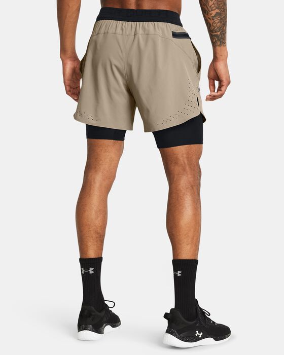 Men's UA Peak Woven 2-in-1 Shorts image number 1