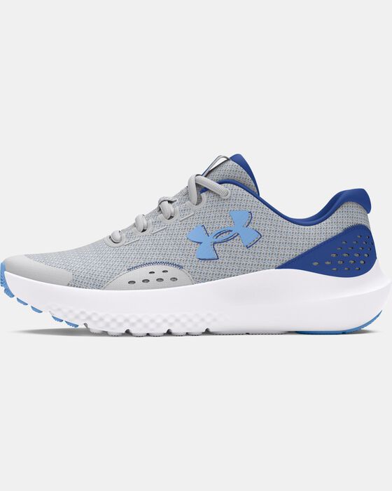 Boys' Grade School UA Surge 4 Running Shoes image number 5