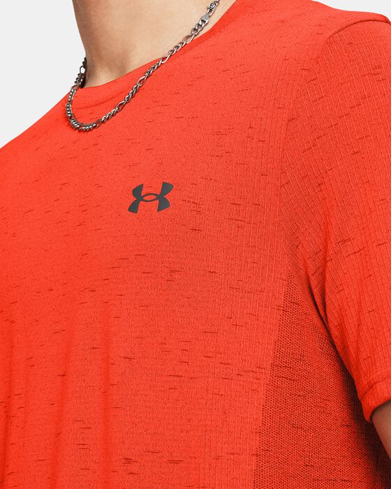 Men's UA Vanish Seamless Short Sleeve image number 3