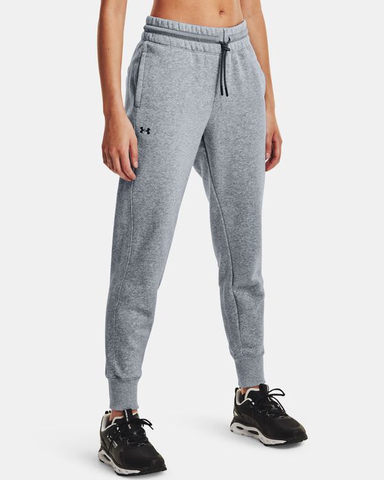 Women's UA Rival Fleece Mesh Pants image number 0