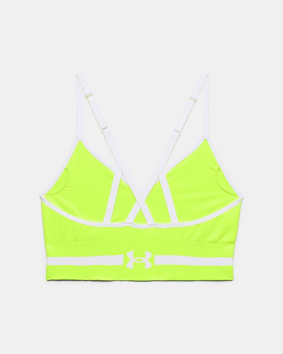 Women's UA Seamless Low Long Sports Bra image number 9