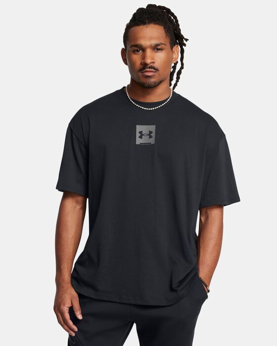 Men's UA Heavyweight Oversized SM Box Short Sleeve image number 0