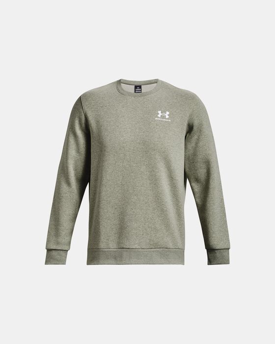 Men's UA Essential Fleece Crew image number 4