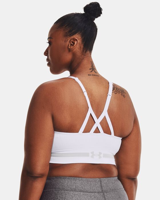 Women's UA Seamless Low Long Sports Bra image number 6