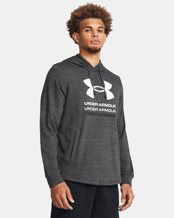 Men's UA Rival Terry Graphic Hoodie image number 0