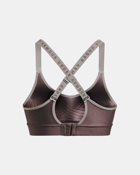 Under Armour Women's UA Infinity Mid Covered Sports Bra Grey in KSA
