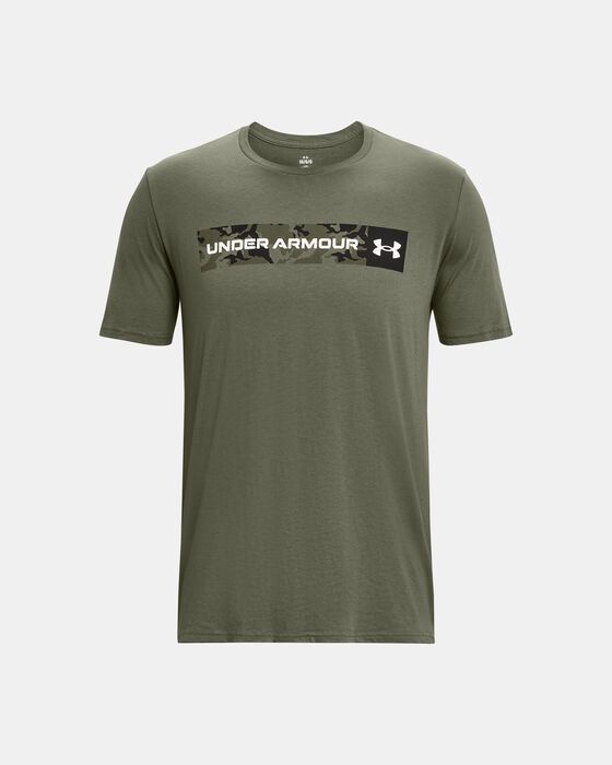 Men's UA Camo Chest Stripe Short Sleeve image number 4