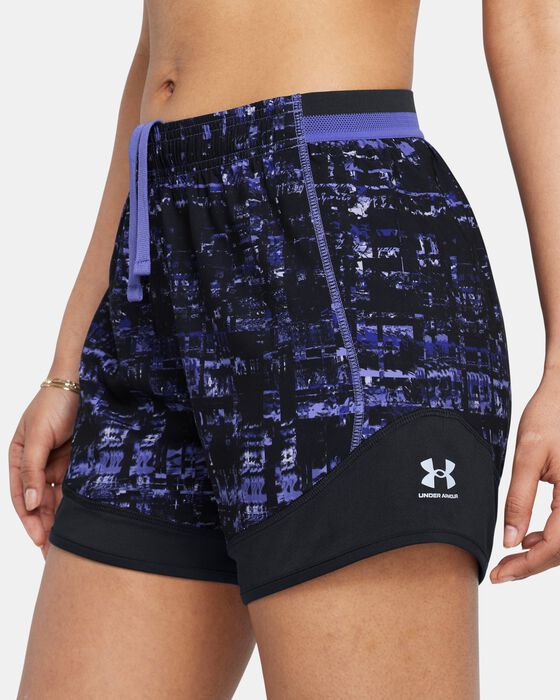 Women's UA Challenger Pro Printed Shorts image number 3