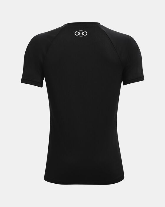 Boys' UA Tech™ Big Logo Short Sleeve image number 1