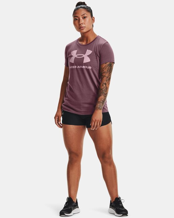 Women's UA Sportstyle Graphic Short Sleeve image number 2