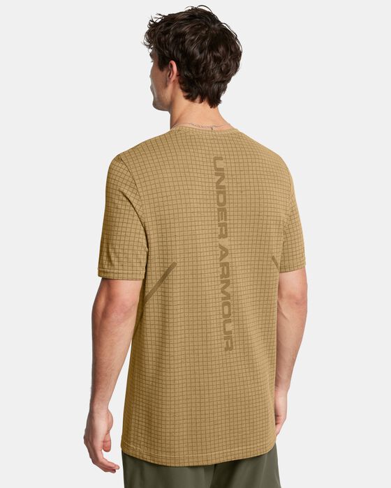 Men's UA Seamless Grid Short Sleeve image number 1