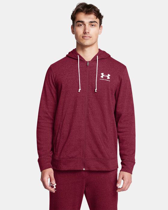 Men's UA Rival Terry Full-Zip image number 0