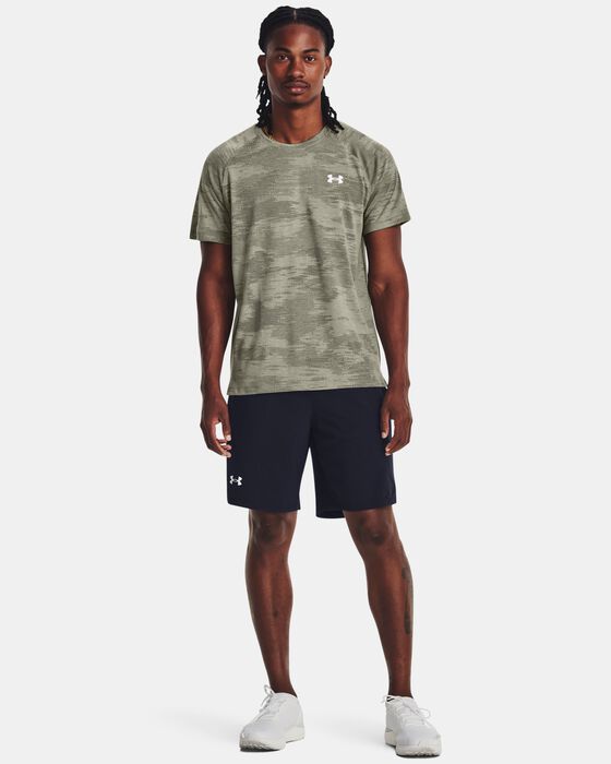 Men's UA Streaker Speed Camo Short Sleeve image number 2