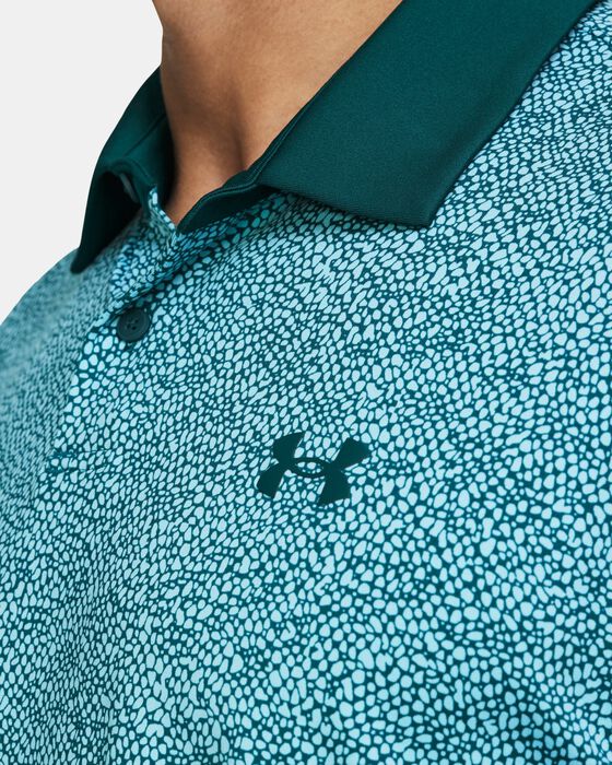 Men's UA Tee To Green Printed Polo image number 2