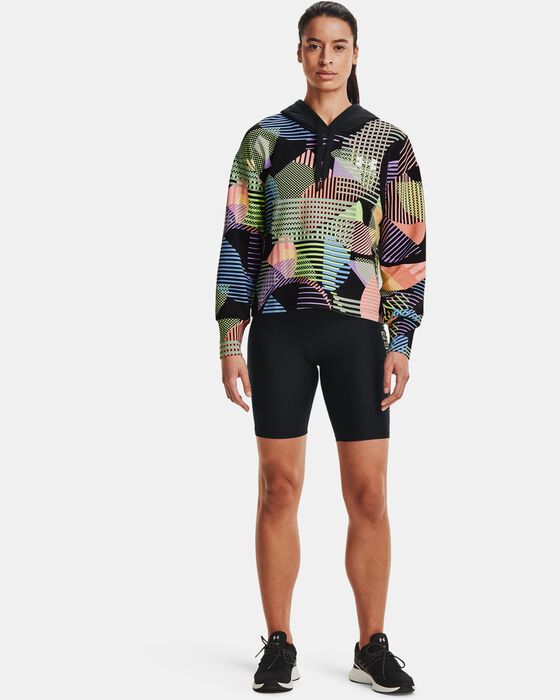 Women's UA Rival Terry Geo Print Hoodie image number 2