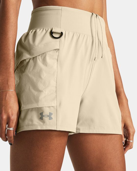 Women's UA Launch Trail Shorts image number 4