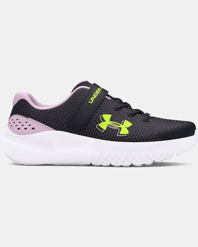 Girls' Pre-School UA Surge 4 AC Running Shoes