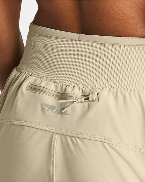 Women's UA Launch Trail Shorts image number 3