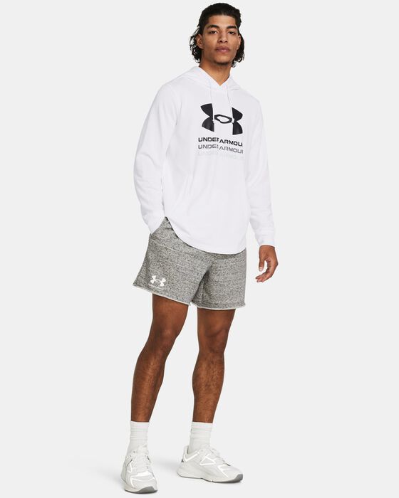 Men's UA Rival Terry 6" Shorts image number 2