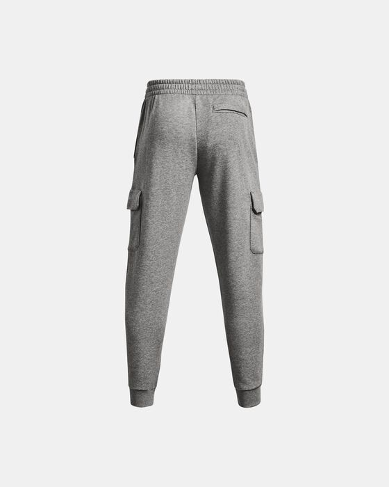 Men's UA Rival Fleece Cargo Joggers image number 5