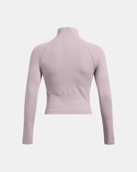 Women's UA Vanish Seamless ™¼ Zip Crop image number 4