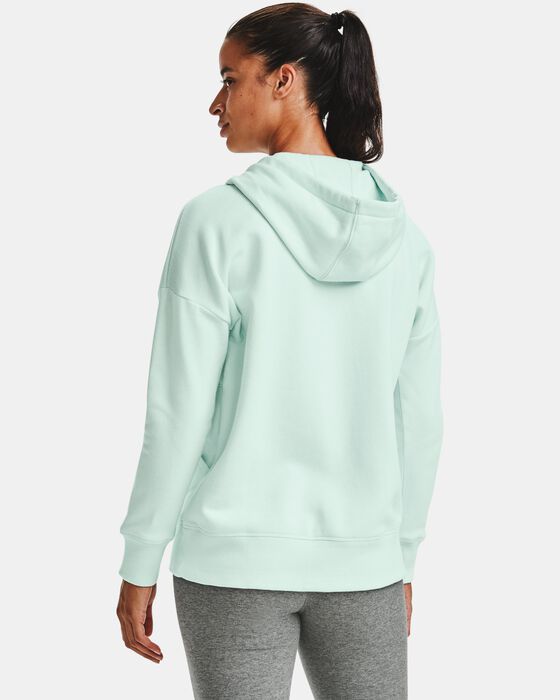 Women's UA Rival Fleece Full Zip Hoodie image number 1