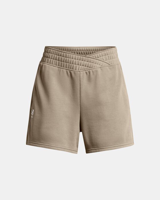 Women's UA Rival Terry Shorts image number 4