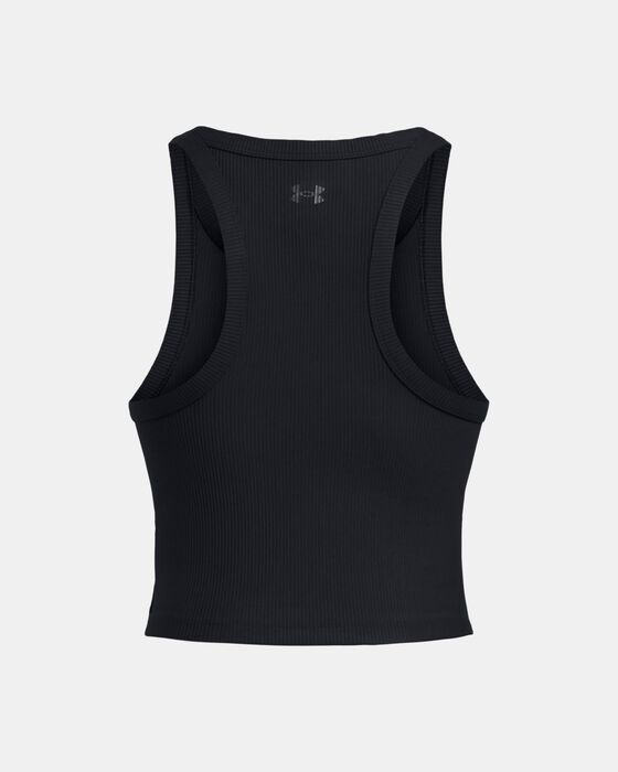 Women's UA Meridian Rib Crop Tank image number 4